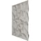 Ekena Millwork 19 5/8in. W x 19 5/8in. H Leto EnduraWall Decorative 3D Wall Panel Covers 2.67 Sq. Ft. WP20X20LTCAB - alternate 2